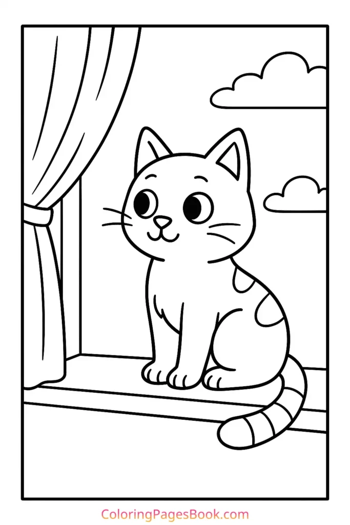 Sitting on a Window Sill