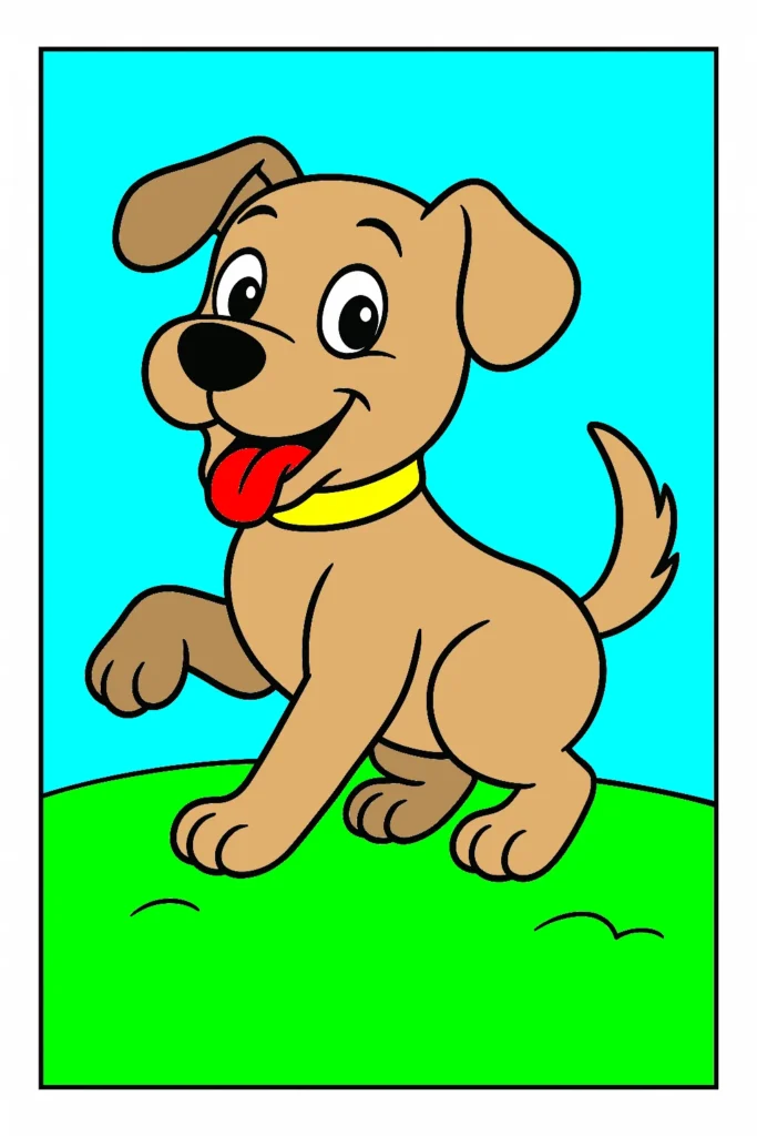 dog color cover page