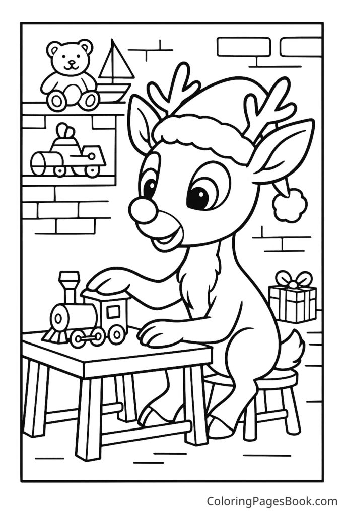 Rudolph in Workshop