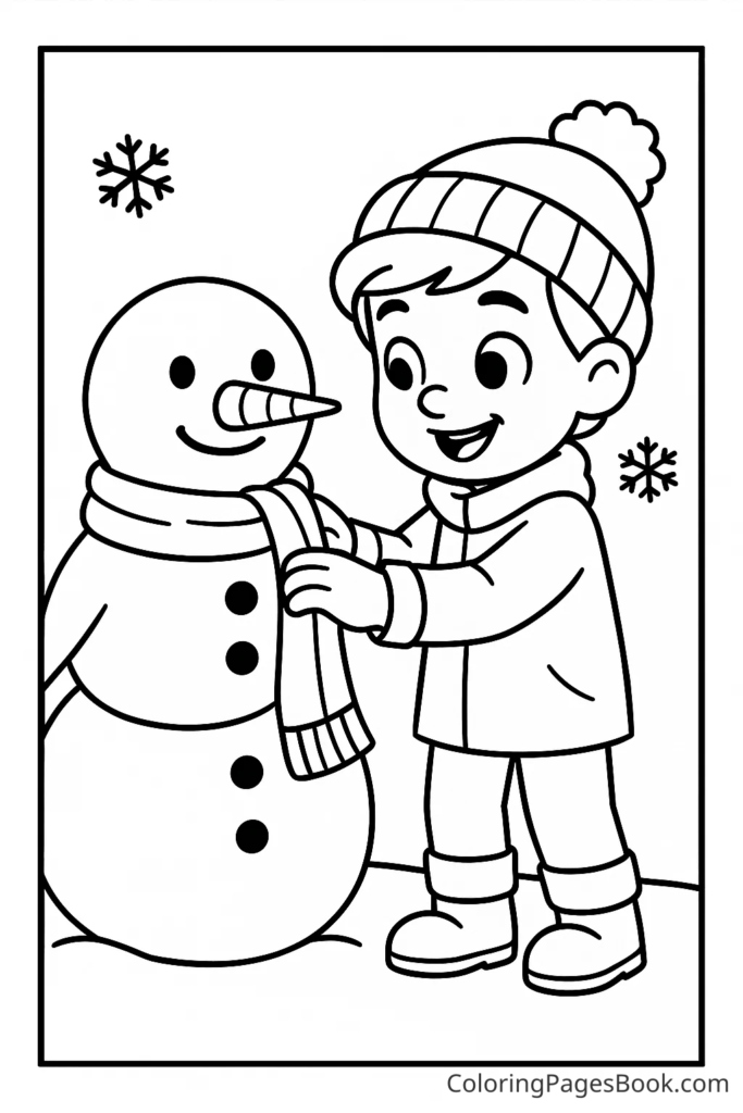 Snowman Buddy Moment