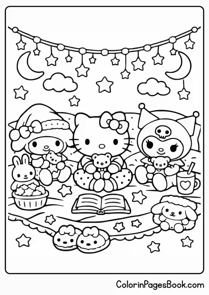 Sanrio Sleepover Party