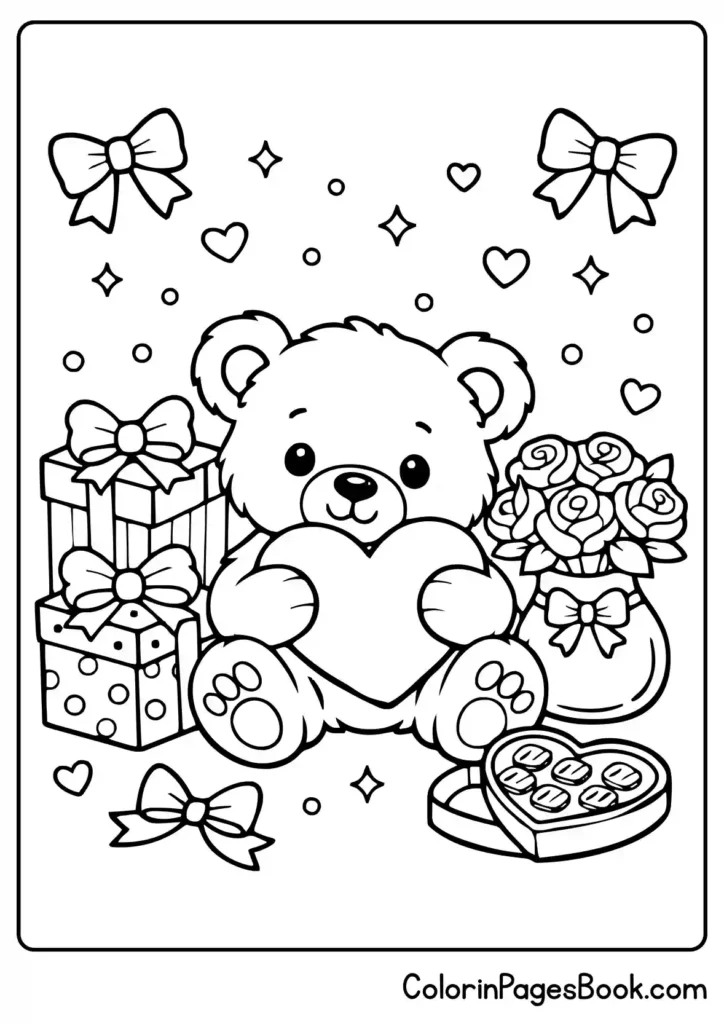 Teddy bear Valentine gifts